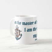 Anchor & Helm, Kapitän meines Souls Kaffeetasse (Vorderseite Links)