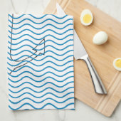 Anchor ist weg! Mädchen Nautical Retro Handtuch (Viertel Falte)