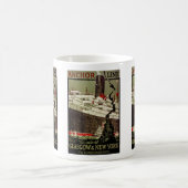 Anchor Line ~ Glasgow-New York Coffee Tasse (Mittel)