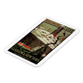 Anchor Line ~ Glasgow-New York Magnet (Linke Seite)