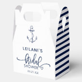 Anchor Nautical Brautparty White Geschenkschachtel (Geöffnet)