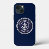 Anchor Nautical Siegel Case-Mate iPhone Hülle (Rückseite)