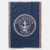 Anchor Nautical Siegel Decke (Vorderseite Vertikal)