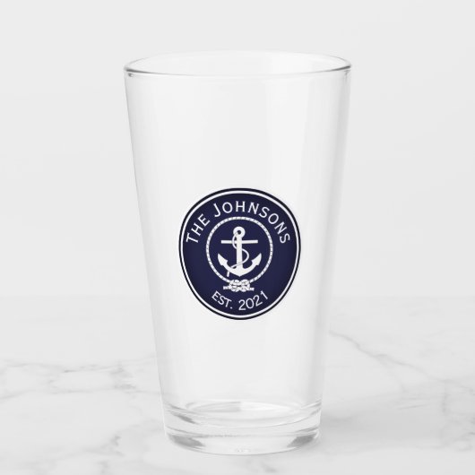 Anchor Nautical Siegel Glas (Vorderseite)