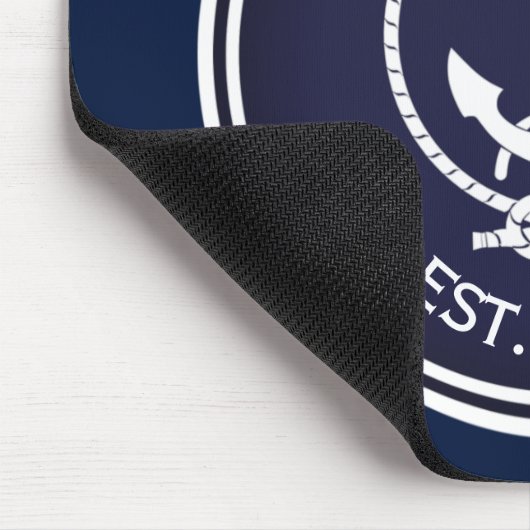 Anchor Nautical Siegel Mousepad (Ecke)