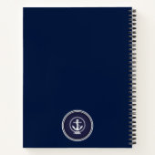 Anchor Nautical Siegel Notizblock (Rückseite)