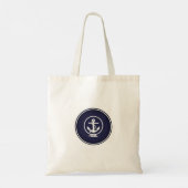 Anchor Nautical Siegel Tragetasche (Rückseite)