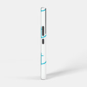 Anchor Nautical Turquoise Muster Samsung Galaxy Hülle (Rechte Seite)