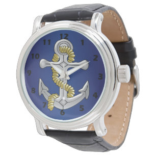 Anchor Navy Blue Armbanduhr