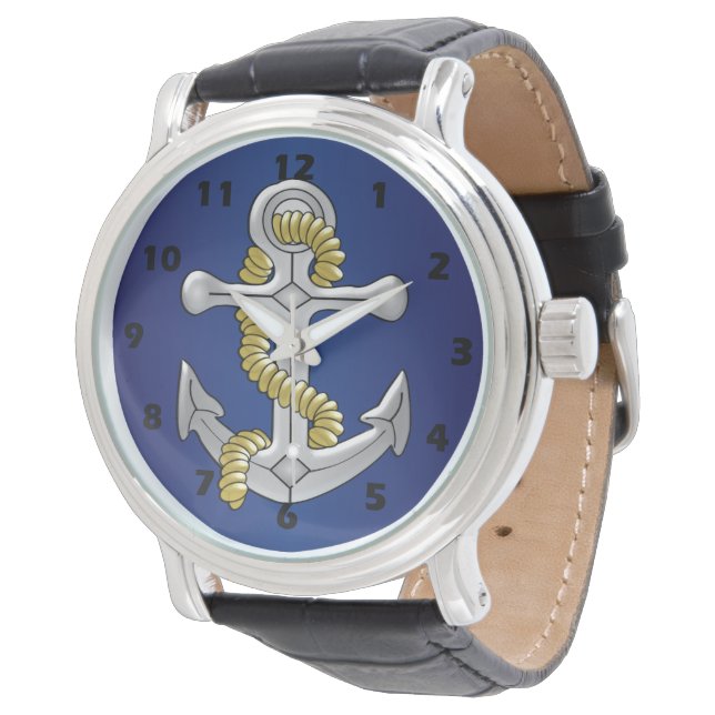 Anchor Navy Blue Armbanduhr (Schrägansicht)