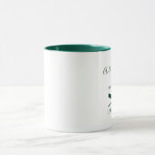 Anchor Oars Family Green White Tasse (Zentrum)