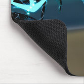 Anchor & Palm Trees Beach Lights Tropic Mouse Pad Mousepad (Ecke)