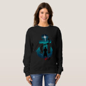 Anchor Pirate Style Sweatshirt (Vorne ganz)