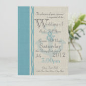 Anchor Rustic Nautical Wedding Einladung (Stehend Vorderseite)