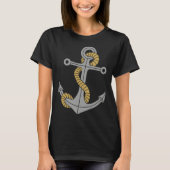 Anchor Sailboat Nautical Sailor Anchor Sailing T-Shirt (Vorderseite)