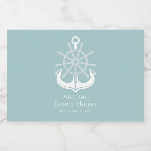 Anchor Schaumweinetikett (Einzelnes Label)