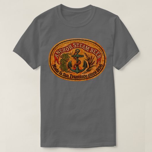 Anchor Steam Beer Sanfrancisco T-Shirt (Design vorne)