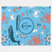 Anchor Swaddl Fleecedecke (Vorderseite (Horizontal))