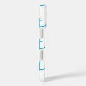 Anchor Türkis Pattern Case-Mate iPhone Hülle (Rückseite / Rechts)