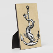 Anchor und Dolphin - Festina Lente Fotoplatte (Seite)