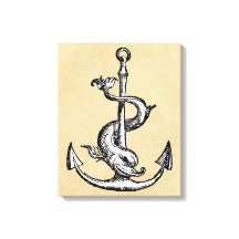 Anchor und Dolphin - Festina Lente