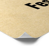 Anchor und Dolphin - Festina Lente Poster (Ecke)