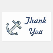 Anchor Vielen Dank Stickers (Vorderseite)