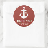 Anchor Vielen Dank Stickers (Tasche)