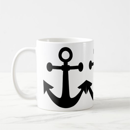 Anchor White Coffee Tasse (Links)