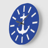 Anchor white + your background & ideas große wanduhr (Winkel)