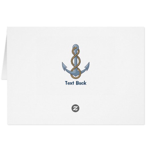 Anchor with Rope (Rückseite Horizontal)