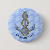 Anchor with Rope Button (Vorderseite)