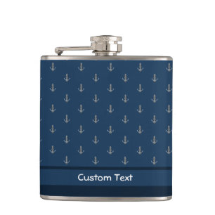 Anchor with Rope Flachmann