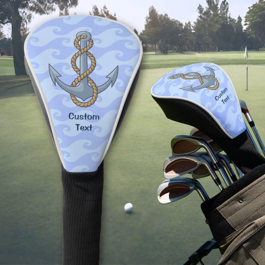 Anchor with Rope Golf Headcover