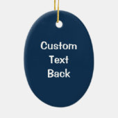 Anchor with Rope Keramik Ornament (Hinten)