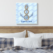 Anchor with Rope Leinwanddruck (Insitu (Schlafzimmer))