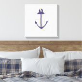 Anchor with Rope Leinwanddruck (Insitu (Schlafzimmer))