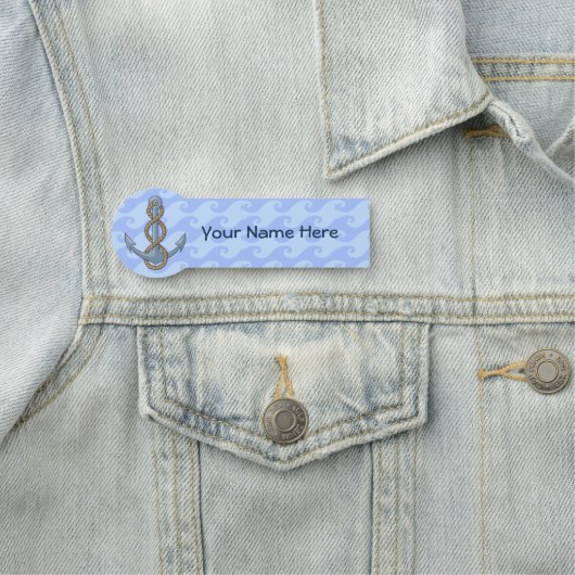 Anchor with Rope Namensschild (Beispiel)