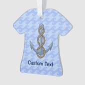 Anchor with Rope Ornament (Vorderseite)