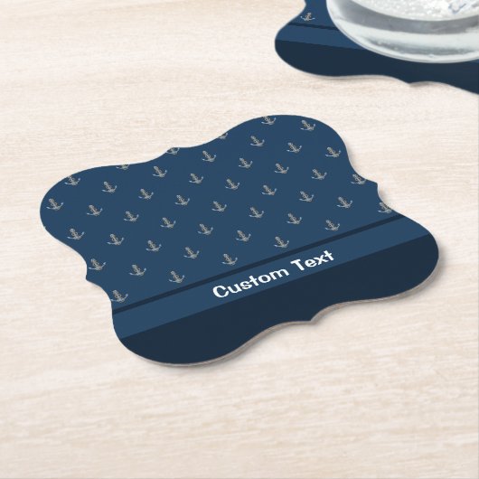 Anchor with Rope Untersetzer (angewinkelt)