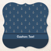 Anchor with Rope Untersetzer (Vorderseite)