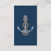 Anchor with Rope Visitenkarte (Rückseite)