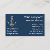 Anchor with Rope Visitenkarte (Vorderseite)