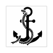 Anchor Wooden Art Stamp Gummistempel (Prägung)