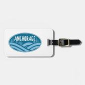 Anchorage Alaska Außenbereich Gepäckanhänger (Vorderseite horizontal)