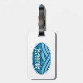 Anchorage Alaska Außenbereich Gepäckanhänger (Rückseite vertikal)