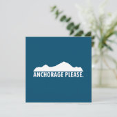 Anchorage Alaska Bitte (Stehend Vorderseite)