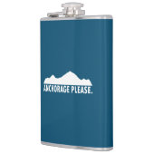 Anchorage Alaska Bitte Flachmann (Links)