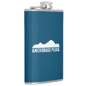 Anchorage Alaska Bitte Flachmann (Rechts)