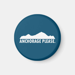 Anchorage Alaska Bitte Magnet